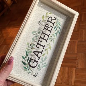 Gather wall hanging